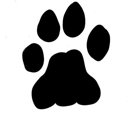 Lion Paw Prints Clipart Best