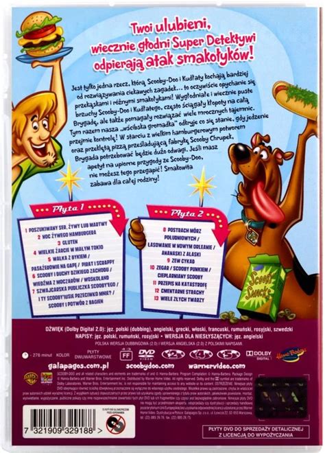 Scooby Doo 13 Spooky Tales Love Of Snack 2dvd Dvd Teatro Alla Scala W Bol