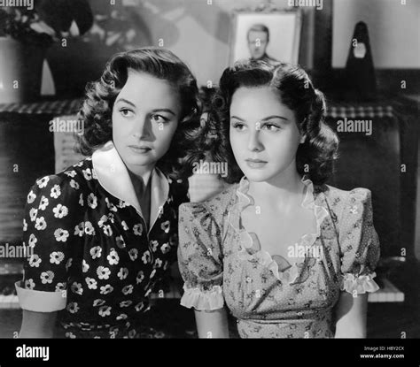 The Human Comedy From Left Donna Reed Dorothy Morris 1943 Stock