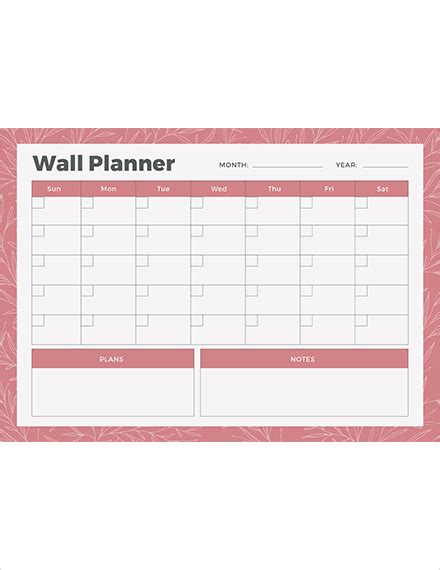 10 Planner Examples Templates In Illustrator Photoshop Examples