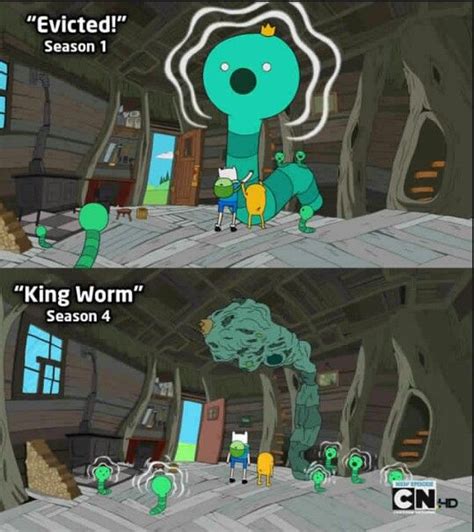 Adventure Time King Worm Adventure Time Adventure Time Stakes Cartoon Movie Characters