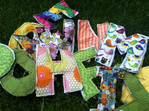 Letters Fabric Stash Project Two Clever Moms