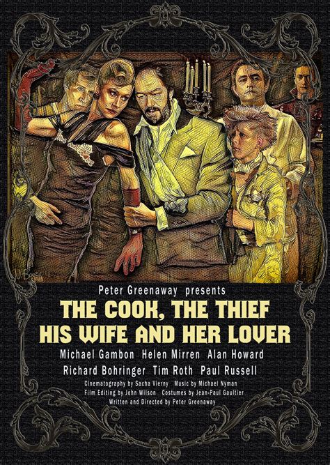 The Cook The Thief His Wife And Her Lover Posterspy Thief