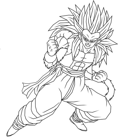 Son Goten Pages Coloring Pages