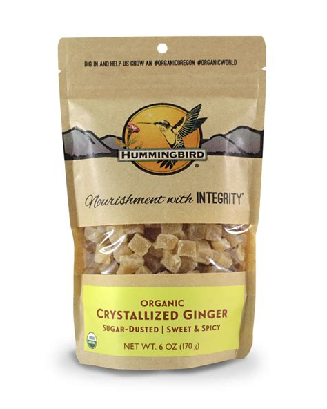 Crystallized Ginger Hummingbird Wholesale