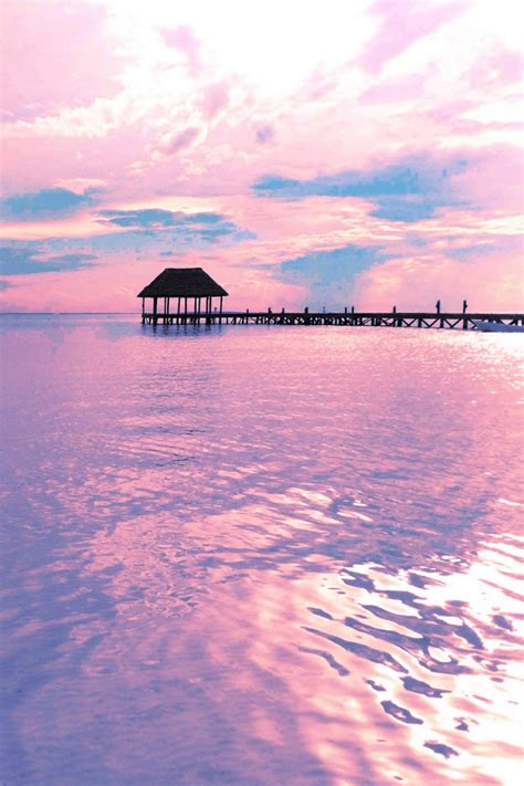 25 Perfect Pink Aesthetic Wallpaper Beach You Can Use It Without A
