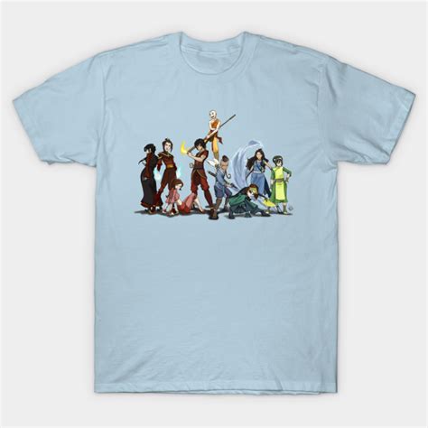 Avatar The Last Airbender Group Avatar T Shirt Teepublic