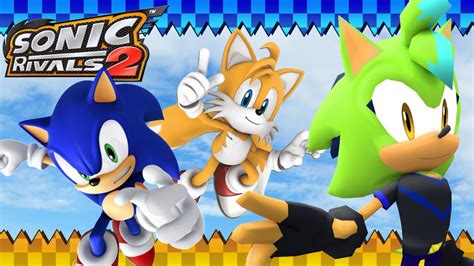 Race To Win Sonic Rivals 2 Part 1 Sonic And Tails Story Youtube