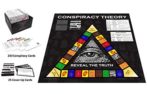 Neddy Games Conspiracy Theory Trivia Board Game Thatsweetr