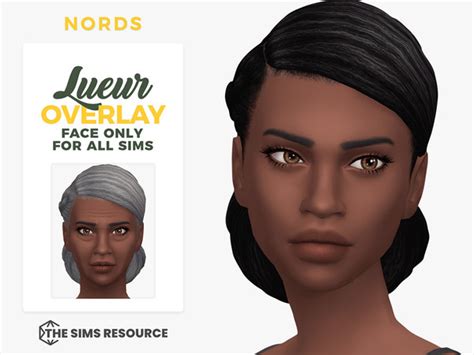 The Sims Resource Lueur Face Overlay Mouth Crease