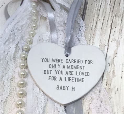 Personalised Baby Loss Miscarriage Memorial Sympathy Plaque Keepsake