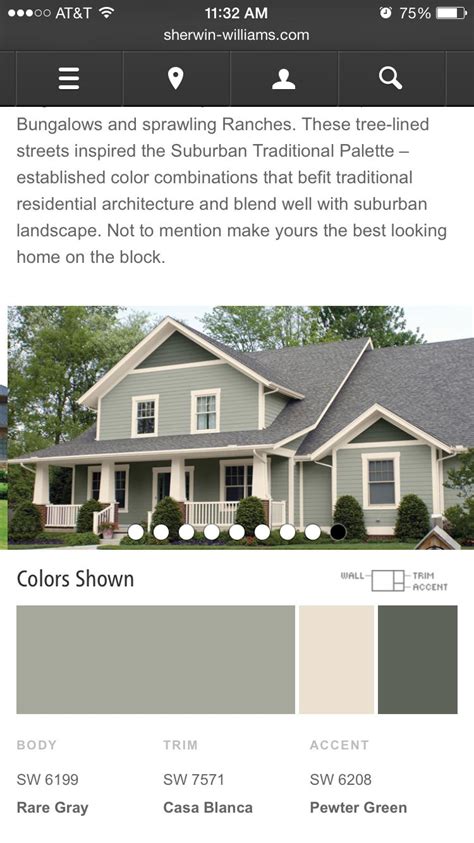 25 Inspiring Exterior House Paint Color Ideas Green Gray Exterior