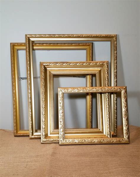 Vintage Gold Picture Frames Collection Ornate By Framecottage