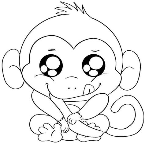 Download Cartoon Drawing Of Monkey at GetDrawings | Free download