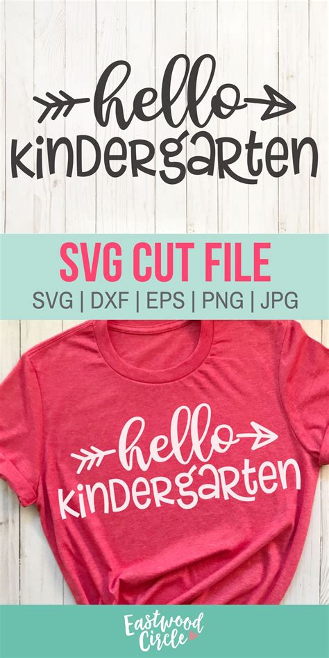 Hello Kindergarten svg, Kindergarten svg, School svg ...