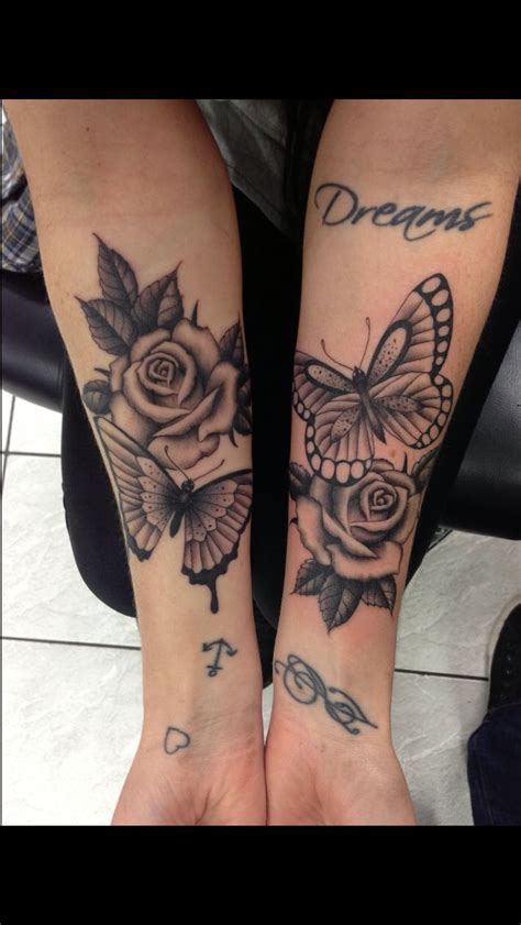 Experiment with combining tattoo styles, like this classical butterfly outline with the intricate spanish rose. Frith Street Tattoo | Oliver | Rose tattoos, Tattoos, Rose ...