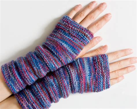 Pdf Knitting Pattern Arm Warmers Wrist Warmers Sleeves Etsy