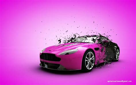 71 Pink Car Wallpaper Wallpapersafari