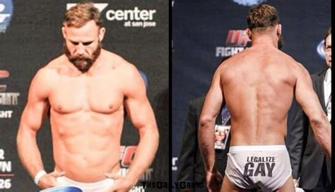 Ufc Fighter Bends Over To Support Gay Marriage At Weigh In I Am 100
