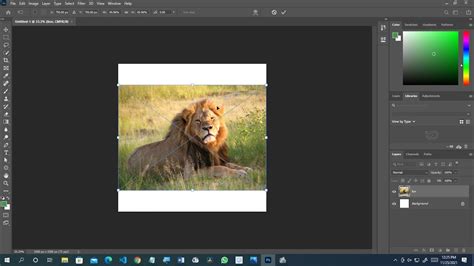 Cropping Images Adobe Photoshop Youtube