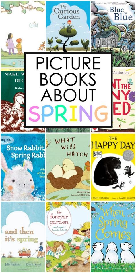 12 Childrens Books About Spring Everyday Reading