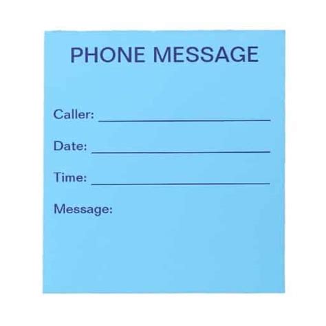 10 Telephone Message Templates Word Excel Pdf Formats