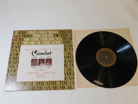 Camelot Richard Burton Julie Andrews Robert Goulet Record Lp Album 1973