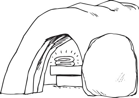 free clipart jesus empty tomb - Clipground