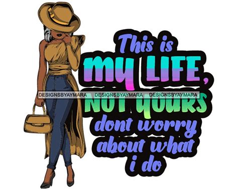 Afro Fashion Woman Bad Ass Life Quotes Nubian Queen Diva Etsy