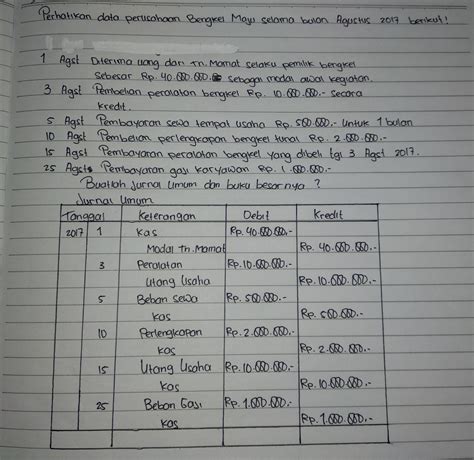 Contoh Jurnal Umum 2 Bulan : 21+ Contoh Jurnal Umum Beserta Tahapan