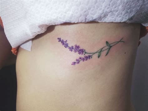 Small Lavender Tattoo Lavender Tattoo Tiny Tattoos Dainty Tattoos