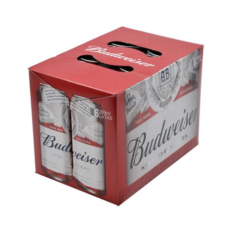 Cerveza Budweiser Lata C 7990 6 269 Ml 1614 Ml Supermercados Pacardyl