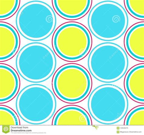 Geometric Abstract Seamless Pattern Background Colorful
