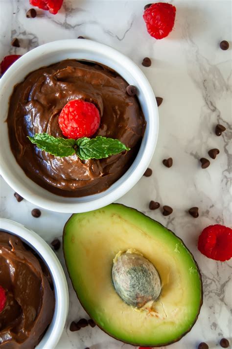 Chocolate Raspberry Avocado Pudding Nutrition To Fit By Lindsey Janeiro