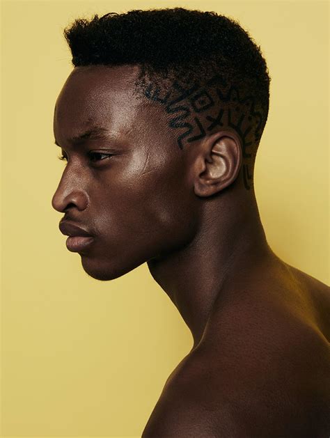 Black Boys Human Reference Photo Reference Men Side Profile Drawing