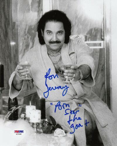 Ron Jeremy Autographed Porn Star Bathtub 8x10 Photo Psadna Coa Ebay