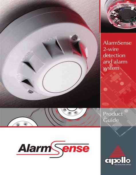 Alarmsense Product Guide Apollo Fire Detectors Ltd