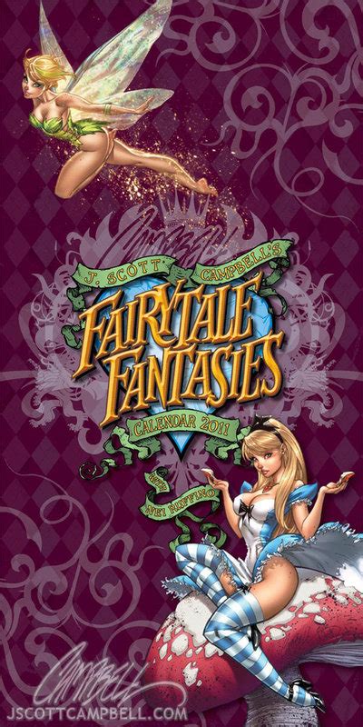 2011 Fairy Tale Fantasies Calendar Preview Comic Art Community