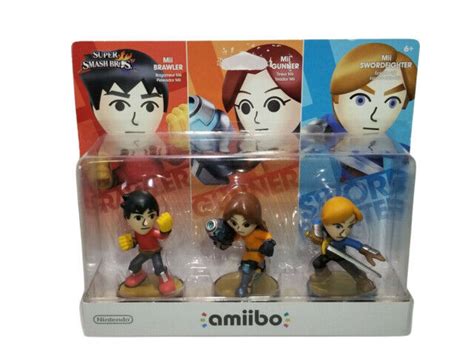 Mii Gunner Amiibo Nintendo Super Smash Bros Wii U Switch 3ds Fighters And Others