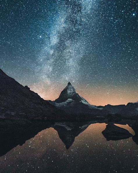 Magical Views 🌌 The Matterhorn Is A Mountain Of The Alps