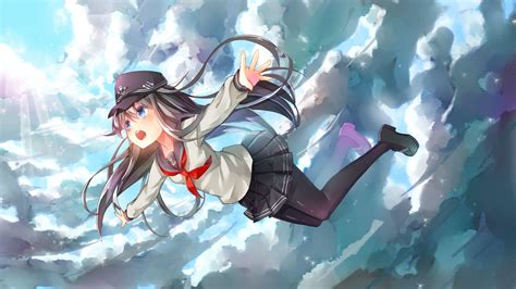Anime Flying Wallpapers Top Free Anime Flying Backgrounds Wallpaperaccess