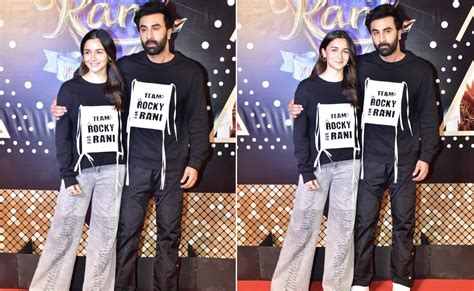 Ranbir Kapoor Turns Cheerleader For Wife Alia Bhatt At Rocky Aur Rani Kii Prem Kahaani Screening
