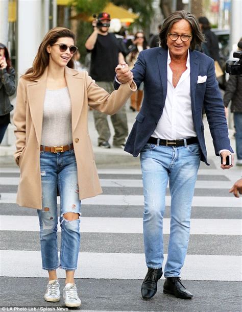 mohamed hadid and fiance shiva safai hold hands daily mail online