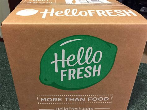 Hello Fresh Subscription Box Review Coupon May 2017 Hello
