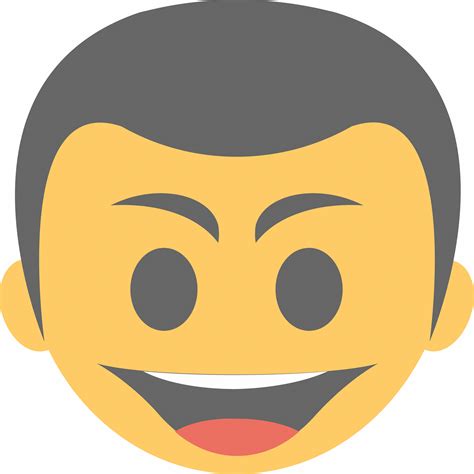 Emoticon Grinning Face Happy Joyful Smiley Icon Download On