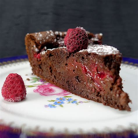 Möchtest du richtig eindruck schinden und es aussehen lassen, als hättest du dir für deinen kuchen super viel mühe. Einfache Schokoladentarte mit Himbeeren - Aus meinem Kochtopf