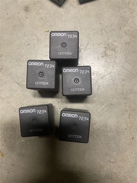 Lot Of 5 Gm Relay Omron Relay 12177234 Or 7234 Relays Ebay