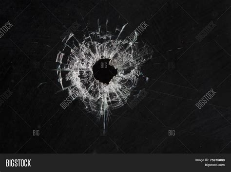 Bullet Holes Glass Image And Photo Free Trial Bigstock