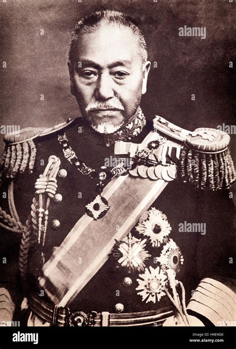Tōgō Heihachirō Marshal Admiral Marquis 1848 1934 Fue Un Gensui O