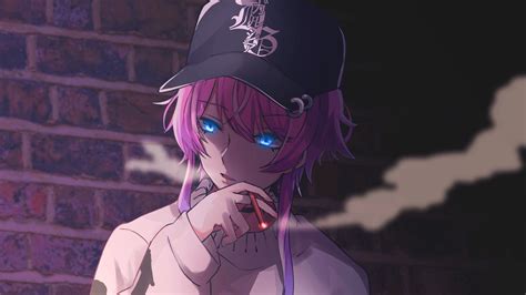 Smoking Anime Guy Pfp